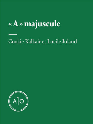 cover image of A majuscule
